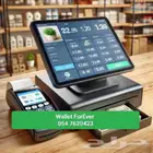 جهاز كاشير وبرنامج محاسبى جهاز كاشير مطعم كوفى بقالة ملحمة