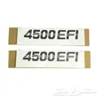 علامة 4500 شاص يمين ويسار رصاصي اصلي