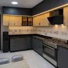 مطابخ صاج والمنيوم وخشب ورخام صناعي