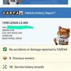 تقرير الكارفكس ( CARFAX ) الرسمي لسيارات الامريكية والكندية