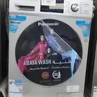 غسالة بانسونيك امامي 10 ابيض وسلفر 100 