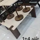 طاولات فخامه من الاخر يوجد لدينا تفصيل حسب الطلب بديل الرخام