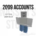 حسابات روبلوكس انشاء 2009