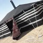 خيام بيوت شعر ابيض اسود