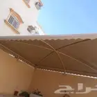 مظلات وسواتر وجلسات وجميع أعمال الحداده