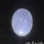 حجر عقيق مميز حليبي نادر يماني