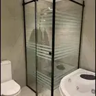 زجاج. الشاور. الحاجز. قاطع. زجاج. واجهات قزاز سيكريت