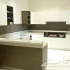 مطبخ خشب تفصيل ديكورات مدورن مطبخ