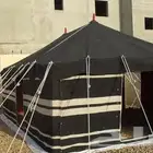 خيام اسود مخطط ابيض