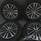 جنوط نيسان بلاتينوم وكفرات برلي اخت الجديد مقاس275 60 20