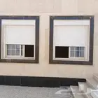 نوافذ شتر  نوافذ الومنيوم زجاج دبل  ابواب