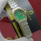 متجر_كاتشي ساعة اغنر نسائية حرف A مقاس 22ملم