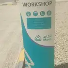 دعاية واعلان طباعه لوحات صيانه المحلات حروف