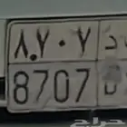 8707