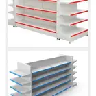 رفوف سوبر بقالات استندات صيدليات خانات مستودعاد جديدومستخدم