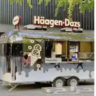 تنفيذ لوحات الحروف الضوئية والبارزة لسيارة طعام food truck