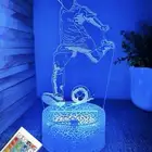 ديكور ليلي 7 ألوان مضاء (لاعب كرة القدم)