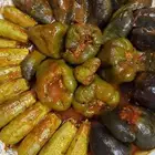 اكل بيتي محاشي وحمام محشي