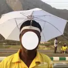 مظلة الرأس للوقاية من الشمس للعمال والحجاج