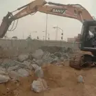 هدم وإزالة المباني مقابل السكراب والمحتويات