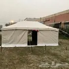 خيمة باكستاني سماكة وجودة اسود ابيض مخيم الشتاء خيام للبر