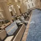 تكايات مساجد كراسي ديكورات مساجد مساند مساجد  محراب مسجد منب