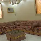 للايجار اليومي شقة مفروشة في الطائف حي جبرة 7غرف