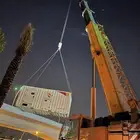 لتأجير الكرينات والرافعات الشوكية