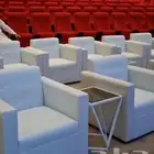 تاجير كنب ابيض كنب بيج كراسي طاولات جلسات شعبيه كوش