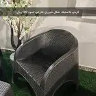 كراسي وطاولات بلاستيك خارجيه للحدائق والمطاعم والمقاهي