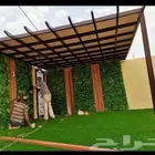 مضلات سواتر برجولات جلسات خارجيه مضلات سيارت