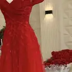 فستان عقد قران احمر