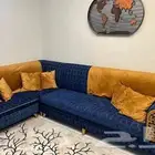 كنب كحلي جديد في المدينه