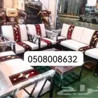كراسي حديد خارجية جلسات مراكيز احواش استراحات شاليهات كراسي
