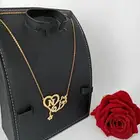 سلاسل مطلي بالذهب والفظة