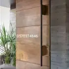 ابواب كلادينج ابواب حديد ابواب  يلال ابواب قصور