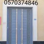 ابواب حديد ديكوريه