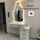 خزائن والدولاب غرف النوم و تسريحات و شفنيره