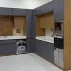 تفصيل مطابخ المنيوم ترميم صيانه تغيير لون تغيير رخام.