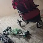 3 عربات اطفال بحاله جيده السعر كامل 40 ريال