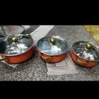 3قدورباحجام مختلفة لطبخ خاصين بالفرن الكهربائي