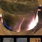 برميل مندي غاز وسط