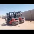 رافعه شوكيه فوركلفت كنتينر بدروم للأيجار اليومي والمشاوير