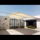 تركيب مظلات وجلسات وسواتر وجميع انواع الحداد عمل اتفان