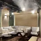 رذاذ وضباب المحور الصافي