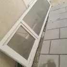 شباك مزدوج الزجاج باكار ابيض