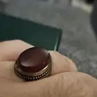 خاتم عقيق كبدي