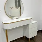 تسريحه و كومودينا و سرير و دولاب ملابس كل جديد