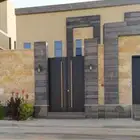 معلم حجر طبيعي الرخام شلال فنان تركيب