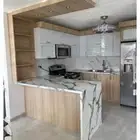 مطبخ صاج عصرية وحديثه مفصلات إيطالي هيدروليك